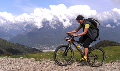 Fahrradfahren hält gesund und fit